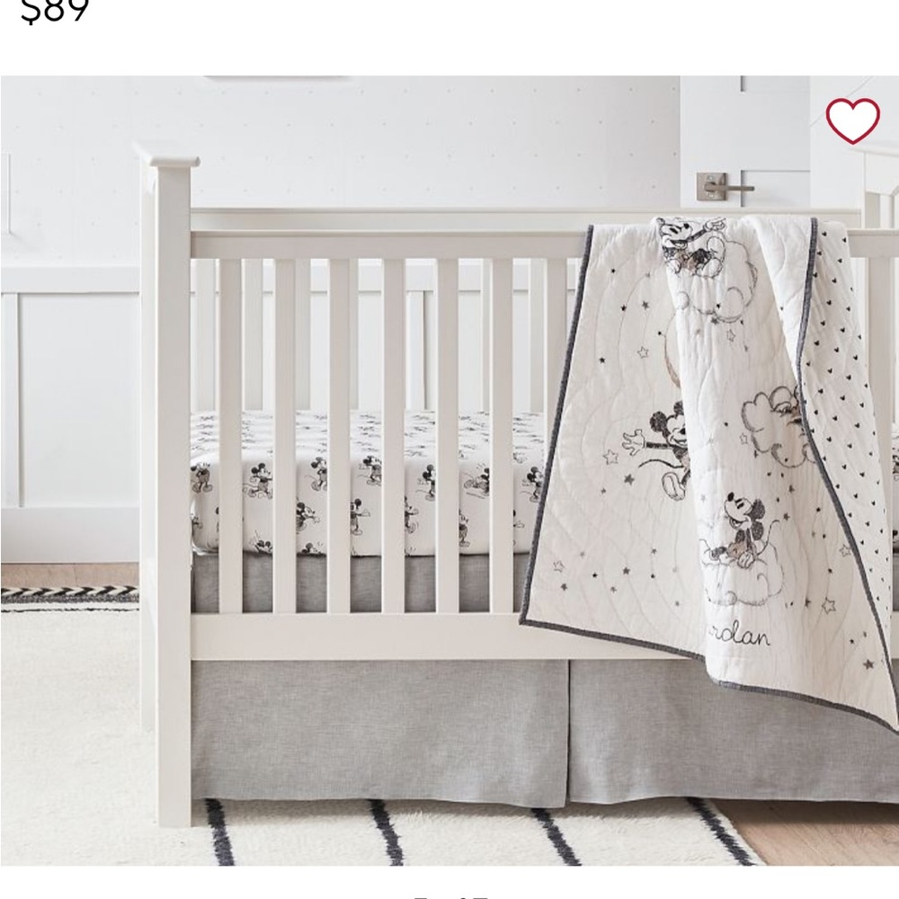 Pottery Barn Crib Skirt